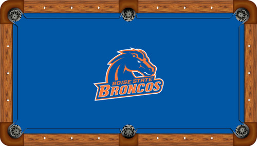 Boise State University Broncos 8' Pool Table Felt