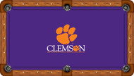 Clemson University Tigers 8' Pool Table Felt