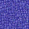ArtScape 8' Blue Mosaic Pool Table Cloth