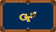 Georgia Tech University Yellow Jackets 7' Pool Table Felt