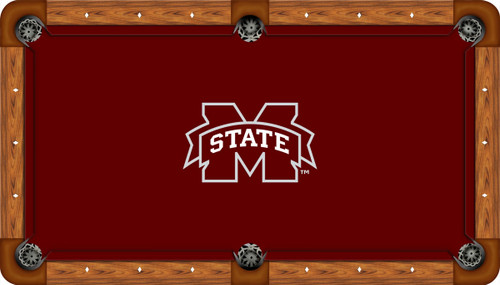 Mississippi State University Bulldogs 7' Pool Table Felt