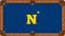 Naval Academy Midshipmen 8' Pool Table Felt
