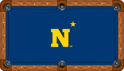 Naval Academy Midshipmen 9' Pool Table Felt
