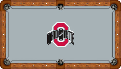 Ohio State University Buckeyes 7' Pool Table Felt