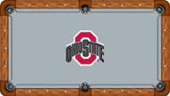 Ohio State University Buckeyes 8' Pool Table Felt