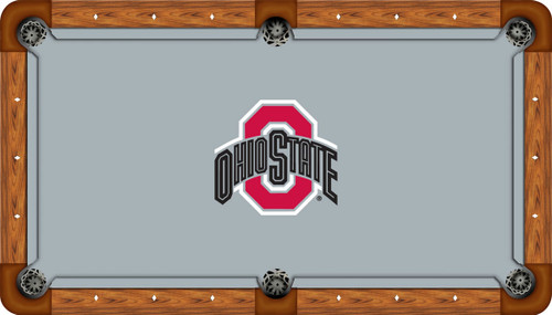 Ohio State University Buckeyes 8' Pool Table Felt