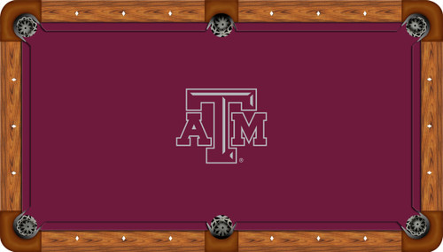 Texas A&M University Aggies 9' Pool Table Felt