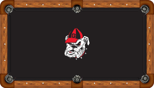 University of Georgia Bulldogs 7' Pool Table Felt