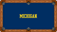 University of Michigan Wolverines 7' Pool Table Felt