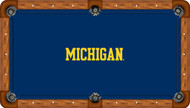 University of Michigan Wolverines 8' Pool Table Felt