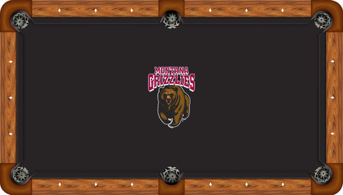 University of Montana Grizzlies 8' Pool Table Felt