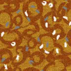 ArtScape 8' Gold Confetti Pool Table Cloth