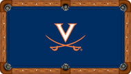 University of Virginia Cavaliers 9' Pool Table Felt