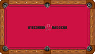 University of Wisconsin Badgers 7' Pool Table Felt