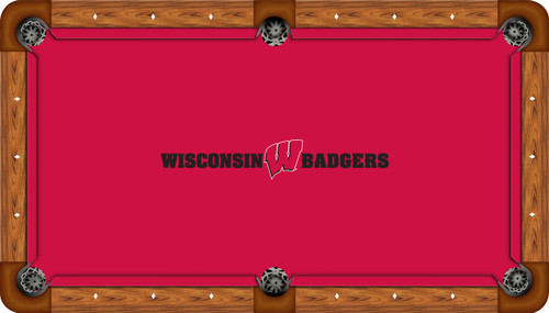 University of Wisconsin Badgers 7' Pool Table Felt