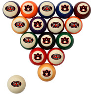 Auburn Tigers Billiard Ball Set - Standard Colors