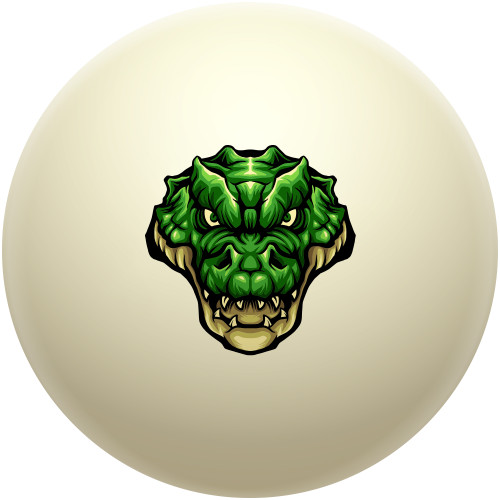 Gator Head Cue Ball