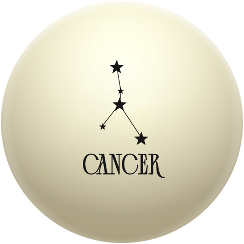 Astrological Constellation: Cancer Cue Ball