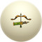 The Arrow of Sagittarius Cue Ball