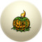 Oozing Jack-o-lantern Cue Ball
