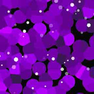 ArtScape 8' Purple Cells Pool Table Cloth