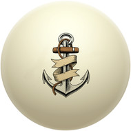 Cool Anchor Cue Ball