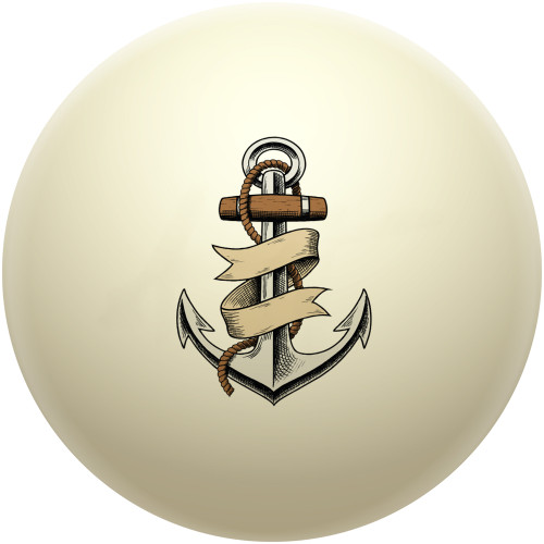 Cool Anchor Cue Ball