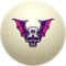 Third Eye Bat-Winged Skull Cue Ball