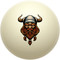 Viking Head Cue Ball