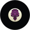 Purple Tiger Head 8 Ball