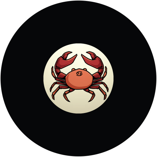Cancer the Crab 8 Ball
