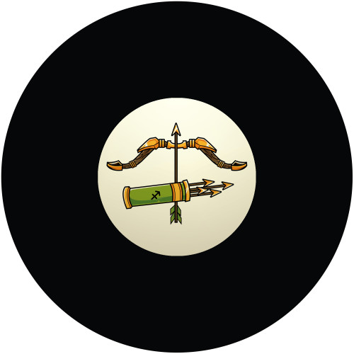 The Arrow of Sagittarius 8 Ball