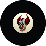 Horned Clown Head 8 Ball