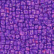 ArtScape 9' Purple Mosaic Pool Table Cloth