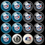 Toronto Blue Jays Pool Balls