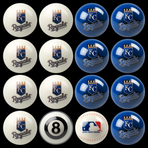 Kansas City Royals Pool Balls