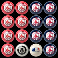 Boston Red Sox Pool Balls