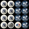 NY Yankees Pool Balls