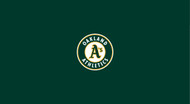 Oakland Athletics Pool Table Felt – 9 foot table