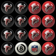 Atlanta Falcons Pool Balls