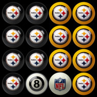 Pittsburgh Steelers Pool Balls