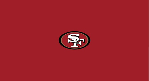 San Francisco 49ers Pool Table Felt for 8 foot table