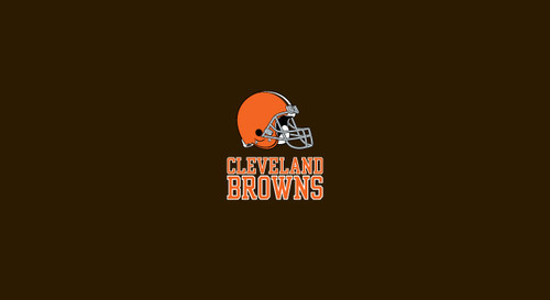 Cleveland Browns Pool Table Felt for 8 foot table