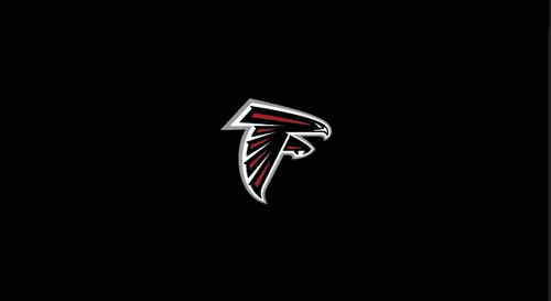 Atlanta Falcons Pool Table Felt for 8 foot table