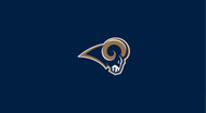 St Louis Rams Pool Table Felt for 8 foot table