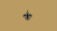 New Orleans Saints Pool Table Felt for 9 foot table