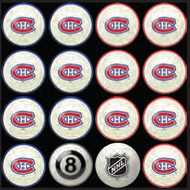 Montreal Canadiens Pool Balls