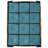 Silver Cup Chalk, Blue, 12-Piece Box