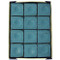 Silver Cup Chalk, Blue, 12-Piece Box