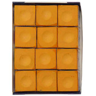 Silver Cup Chalk, Orange, 12-Piece Box